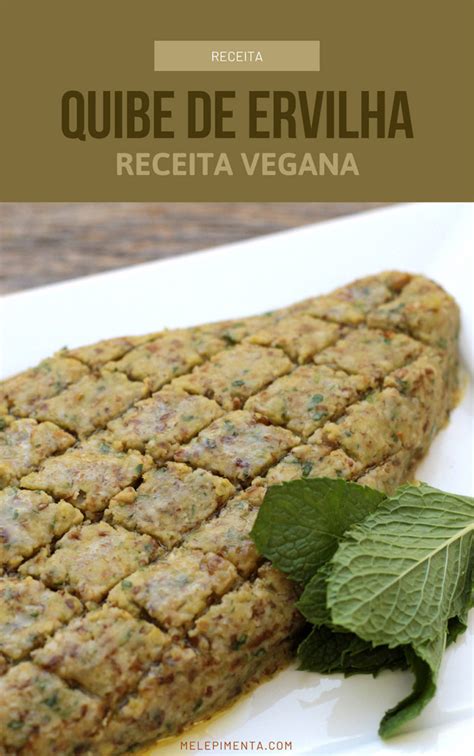 Aprenda a fazer esse quibe vegano uma receita deliciosa e fácil de