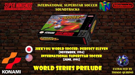 Soundtrack International Superstar Soccer Jikkyou World Soccer World