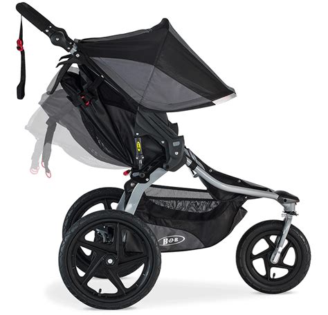 Bob 2017 2018 Revolution Flex 20 Duallie Double Jogging Stroller Black