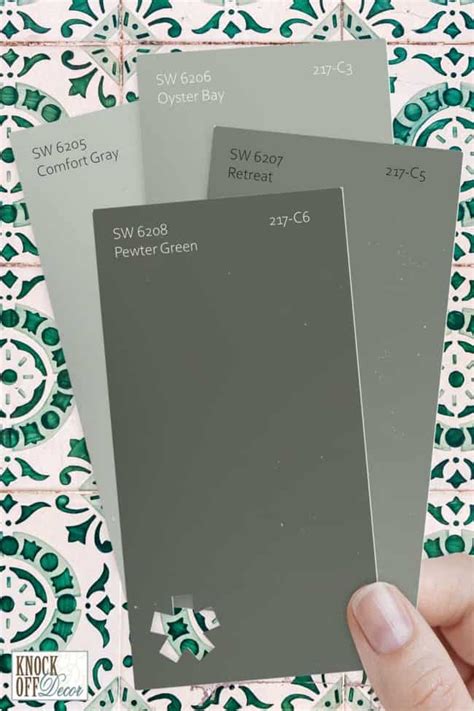 Sherwin Williams Pewter Green Sw 6208 A Stunning Dark Sage Green