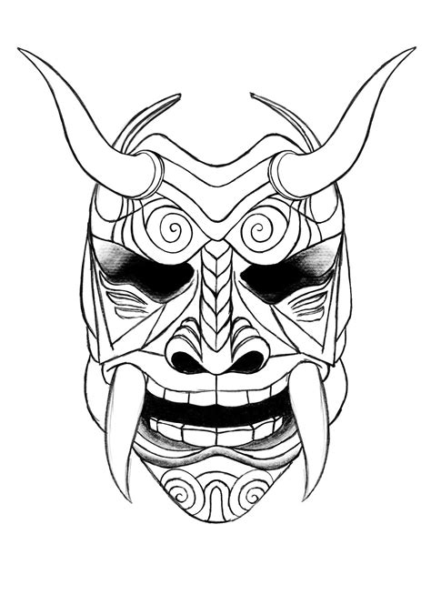 Oni Mask by kkmart5 on DeviantArt