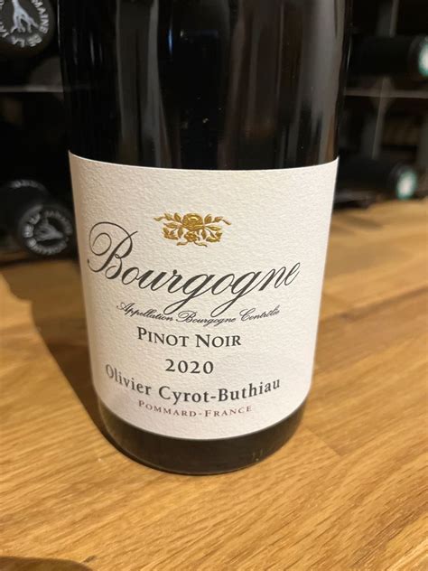 Domaine Cyrot Buthiau Bourgogne France Burgundy Bourgogne