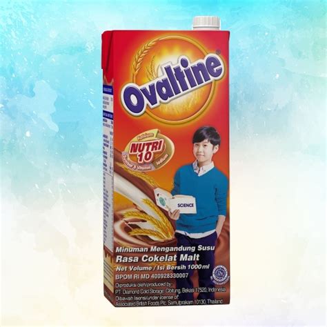 Jual Ovaltine Susu Uht Ml Liter Rasa Choco Malt Flavor Cokelat