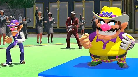 Mario Golf Super Rush Wario Vs Waluigi In New Donk City Youtube