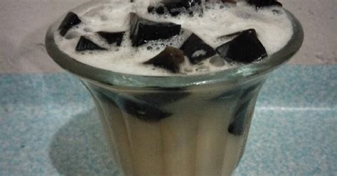 Resep Milk Tea Grass Jelly Teh Tarik Cincauhitam Bikinramadanberkesan