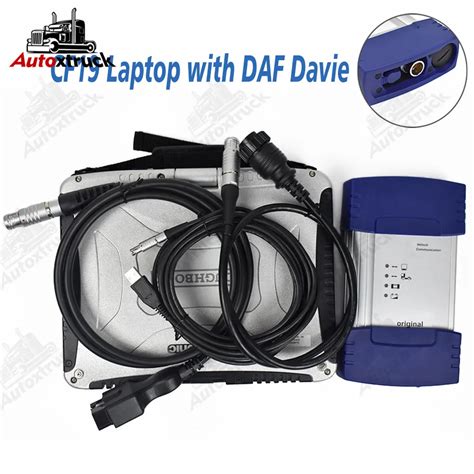 New 5 6 1 For DAF VC I560 MUX Paccar With CF19 CF 19 Laptop Diagnostic