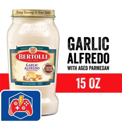 Bertolli Garlic Alfredo Sauce With Aged Parmesan Cheese 15 Oz Pick