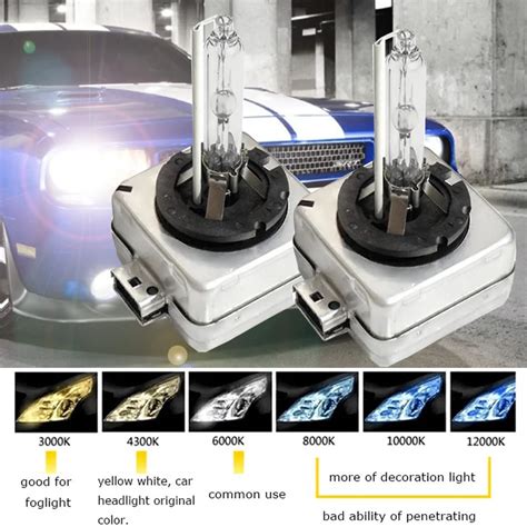 1pair Xenon DS1 35w D1s 5000k 4300k Warm White Car Light HID Headlight