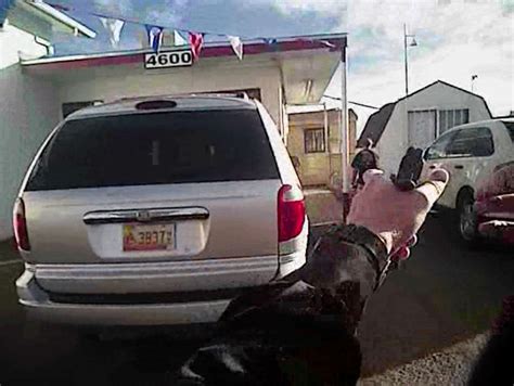 Video Albuquerque Officer Shot At Suspect 8 Times