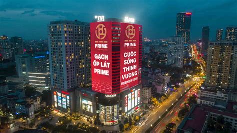 Quảng cáo Led Building Ấn tượng và đẳng cấp WeWin Media