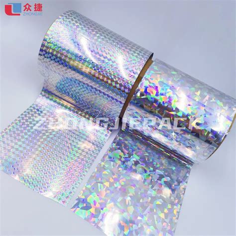 Plastic Roll Glossy Soft Touch Thermal Lamination Metallized