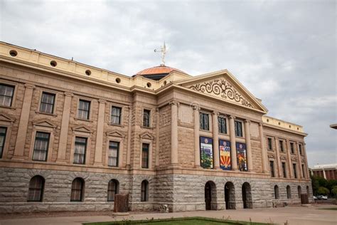 Edificio De La Casa Y Del Capitolio Del Estado De Arizona Imagen De