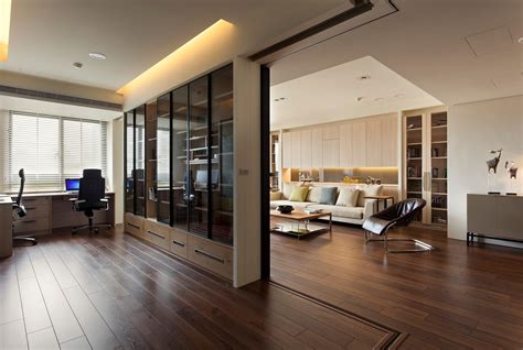 Apartment With A Retractable Interior Wall