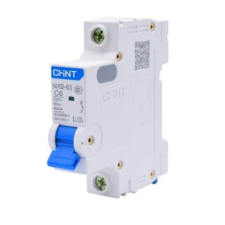 Nhà Phân Phối Aptomat MCB Tép 1P 6A 6kA Chint NXB 63 Giá Tốt