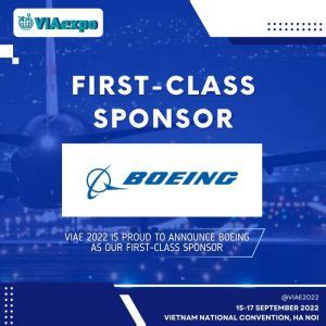 Viae Boeing Is The First Class Sponsor For Vietnam International