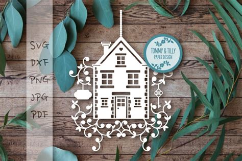 New Home Svg Dxf Png Pdf  By Tommy And Tilly Design Thehungryjpeg