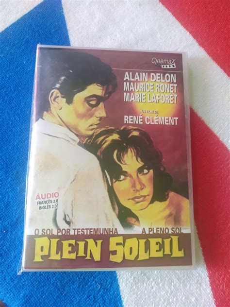 O Sol por Testemunha Alain Delon Lacrado Filme e Série Dvd Nunca