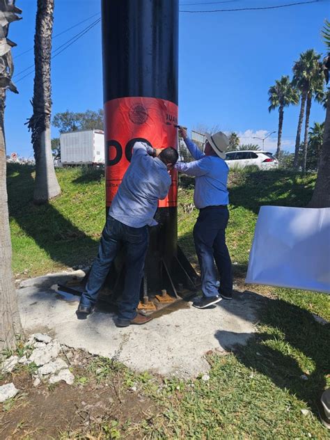 Clausuró XXV Ayuntamiento de Tijuana cinco espectaculares instalados en