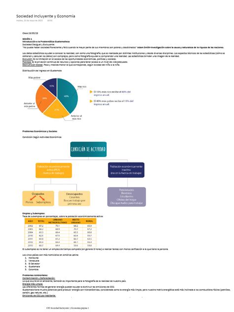 Sociedad Incluyente Y Economía Pdf Mercado Economía Capitalismo