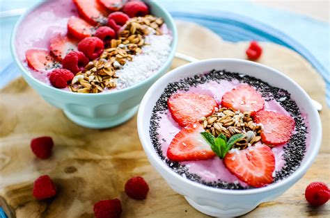 Smoothiebowl Van Rood Fruit Veganrevolutie Nl