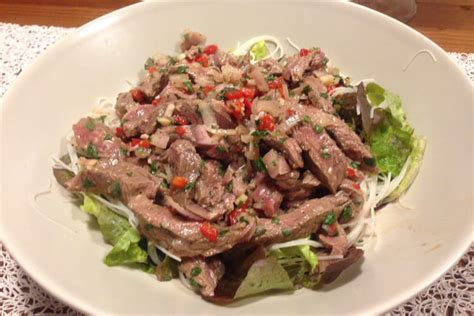 Recette De Salade Tha Au Boeuf