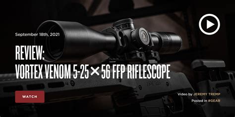 Review Vortex Venom Ffp Riflescope The Armory Life Forum