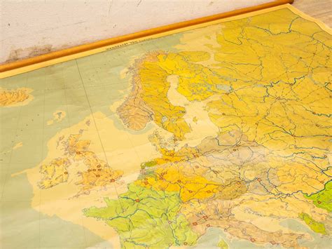 Wandkaart Van Europa 23661