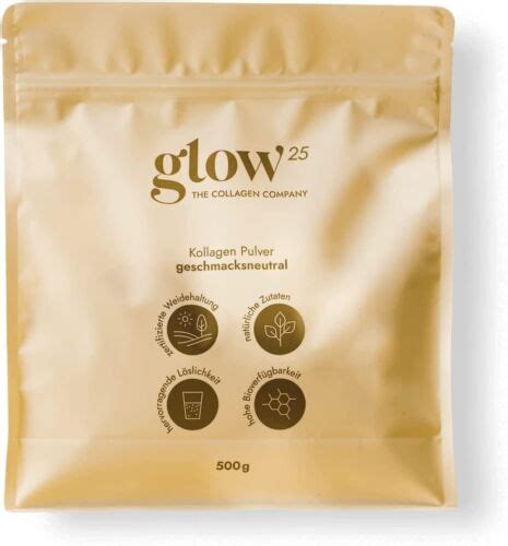 Glow Collagen Pulver G Weidehaltung Bioaktives Kollagen