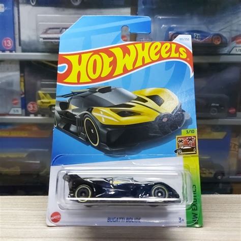 Hot WHEELS BUGATI BOLIDE YELLOW BLACK Shopee Philippines