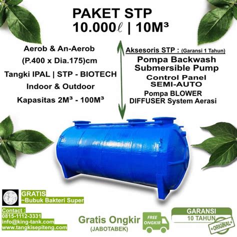 Jual Paket Tangki Ipal Sewage Treatment Plant Stp Biotech L M