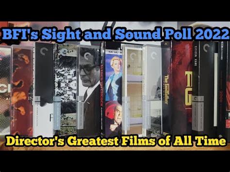 BFI Sight And Sound Greatest Films Of All Time 2022 Director S Poll