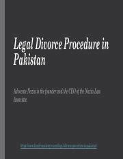 Expert Advice On Divrce Procedure In Pakistan Pdf Legal Divorce