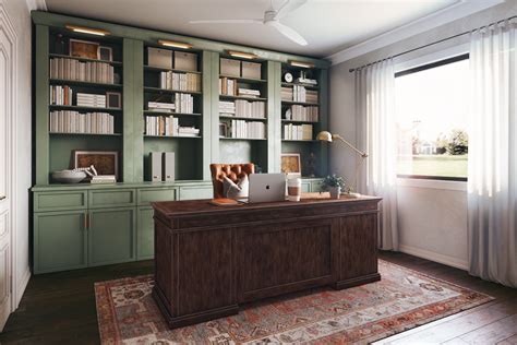 Classic Traditional Transitional Library Vintage Classic Contemporary Office By Lisa Havenly