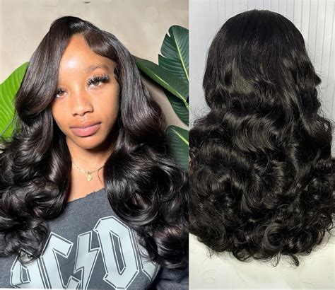 Amazon 13x4 Loose Body Wave Lace Front Wigs Human Hair Pre