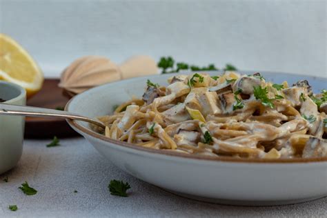 Vegane Spaghetti Carbonara Cremig Einfach Und Lecker Purelimon