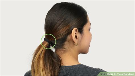 how to tie bandana around hair