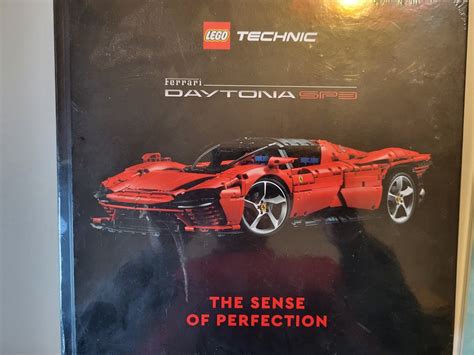 Lego Technic Ferrari Daytona SP3 The Sense Of Perfection Book