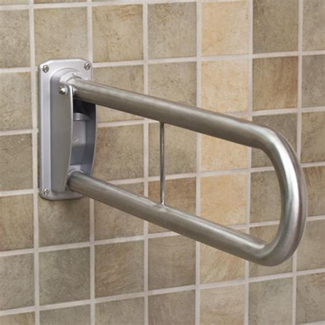 Swing Up Support Rail Ada Compliant Stainless Steel Stainless