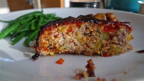 Siriously Delicious Roasted Vegetable Meatloaf With Balsamic Glaze