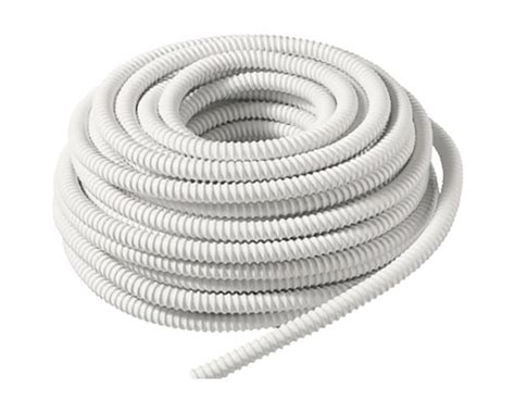 Tuyau d évacuation spiralé PVC intérieur lisse diamètre 16 mm longueur 30 m