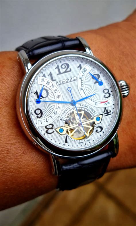 Seagull Retrogrades Mechanical Power Reserve Auto Handwind And Hacking