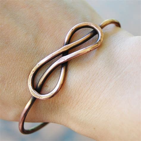 Copper Infinity Etsy