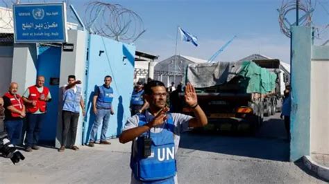 Israel Gaza War UN Agencies Call For Gaza Ceasefire As Aid Arrives