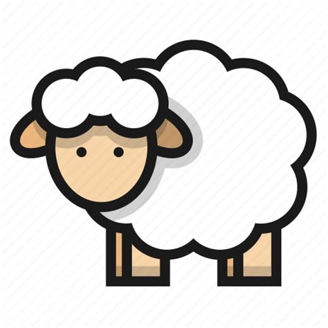 Animal Cattle Farm Livestock Sheep Icon Download On Iconfinder