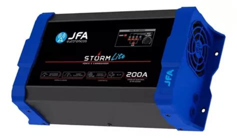 Fonte Carregador Jfa Storm Lite 200 Ah Bivolt Slim