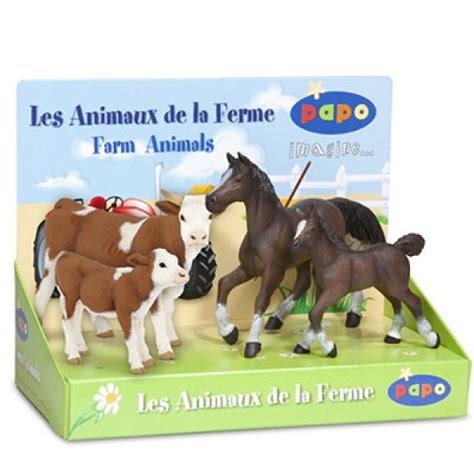 Figurine Animaux De La Ferme Coffret Figurines Jeux Et Jouets