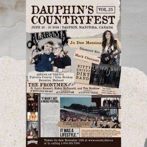 Dauphins Countryfest Has Released Its 2024 First Round Artist Line Up