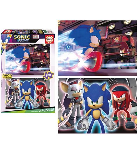 Puzzle X Sonic Educa Juguetes Abracadabra