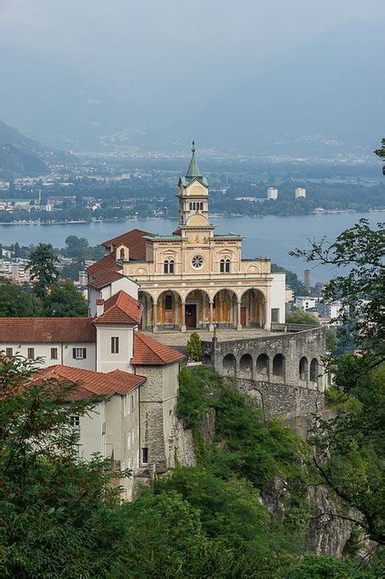 Chiesa E Convento Della Madonna Del Sasso Locarno Flickr