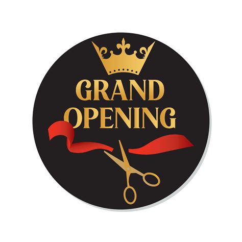 Grand opening, cut the ribbon icon vector illustration symbol 26651804 ...